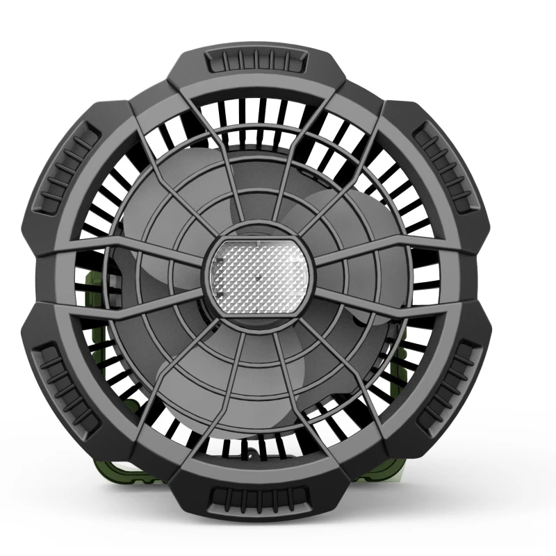 Ventilatore da campeggio ricaricabile con luce LED Mf 0510VL - immagine 3