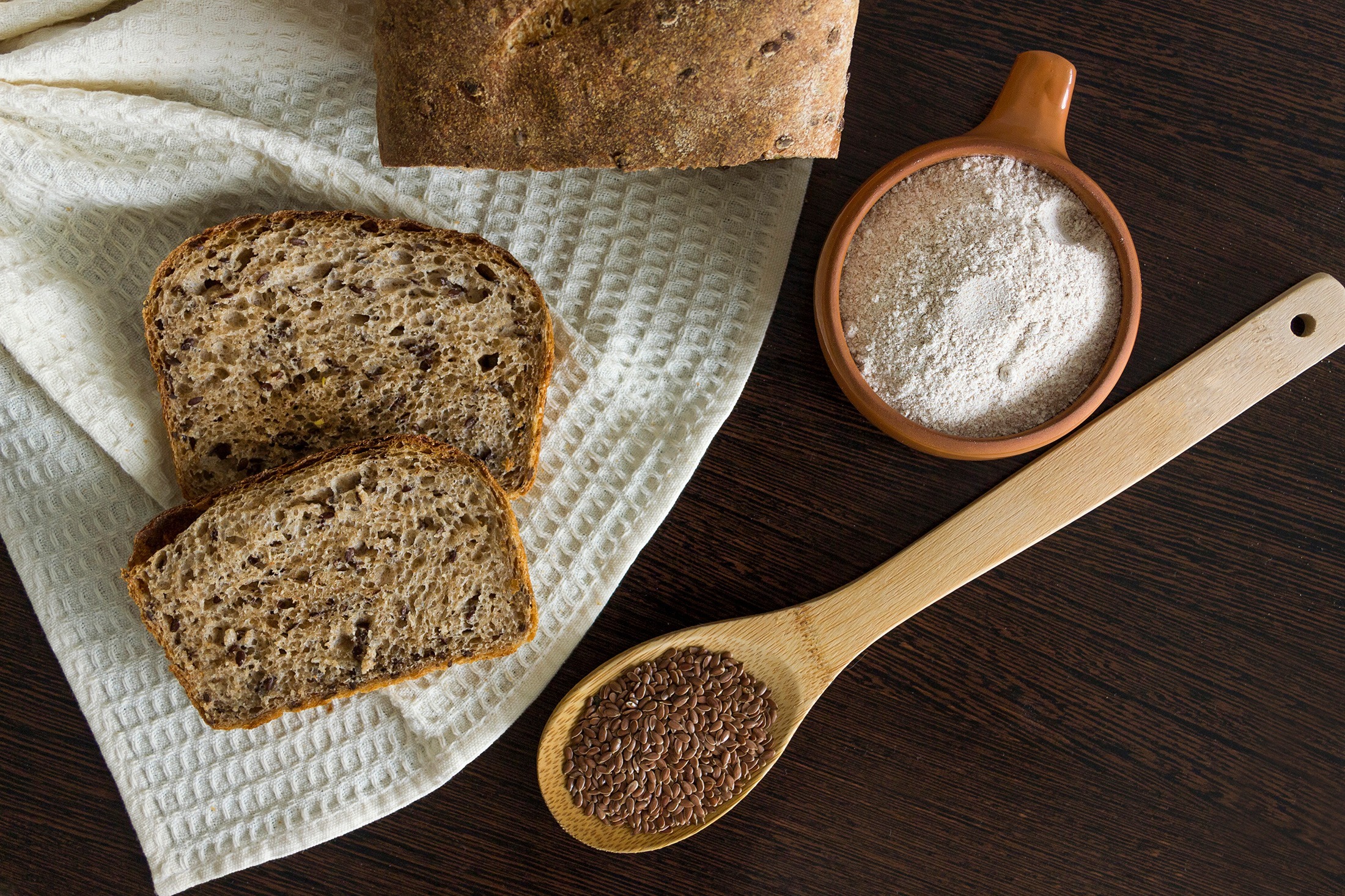 pane di semi di lino