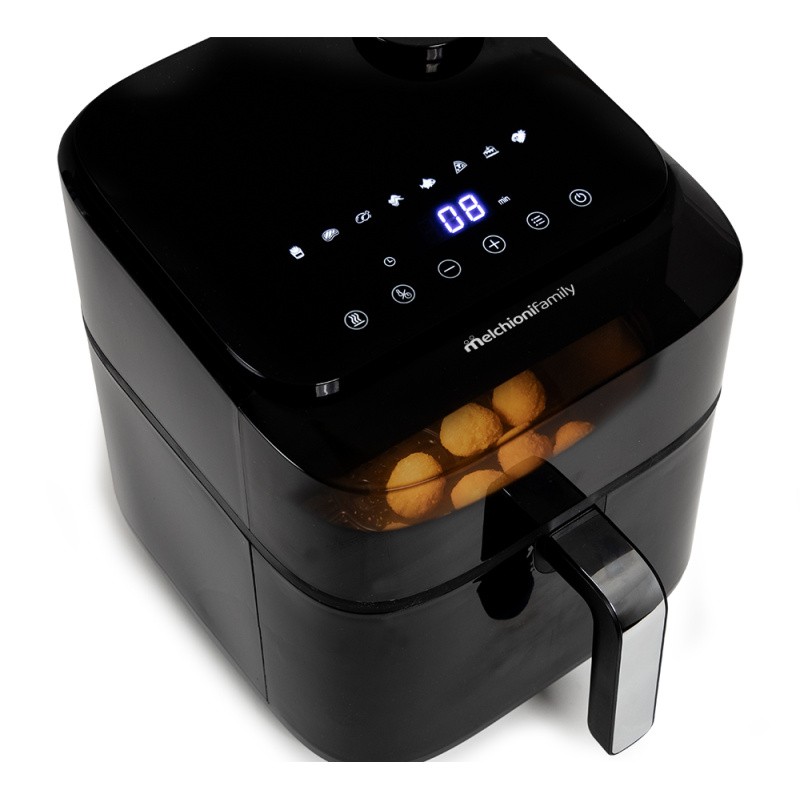Friggitrice con funzione vapore soft, con doppia resistenza CHIARA - immagine 4