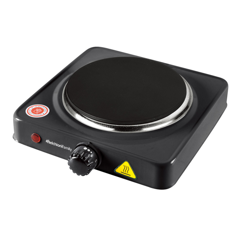 Fornello elettrico 1 piastra COOK 1 - colore nero