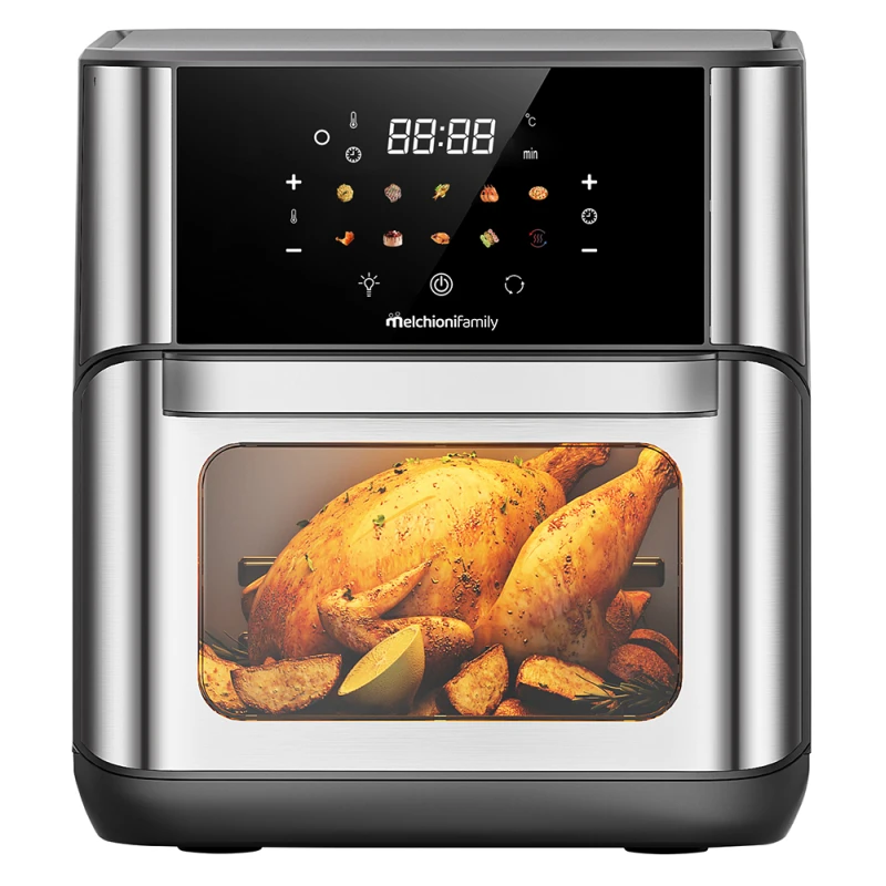 Friggitrice ad aria FLORA 12L nera