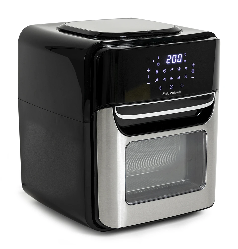 Friggitrice ad aria VIRGINIA 12L con wifi nera